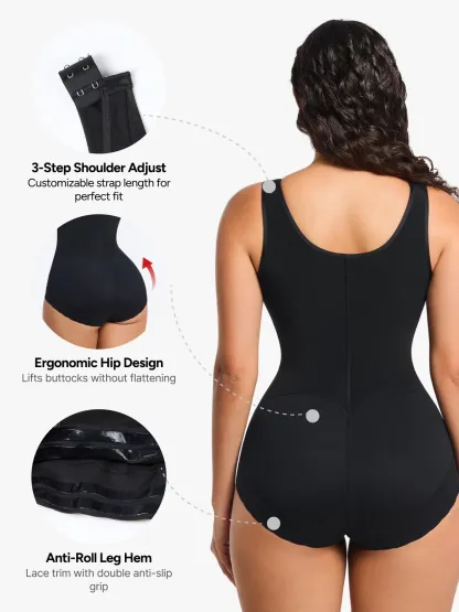 Women Adjustable Tummy Control Butt Lifting Bodysuit