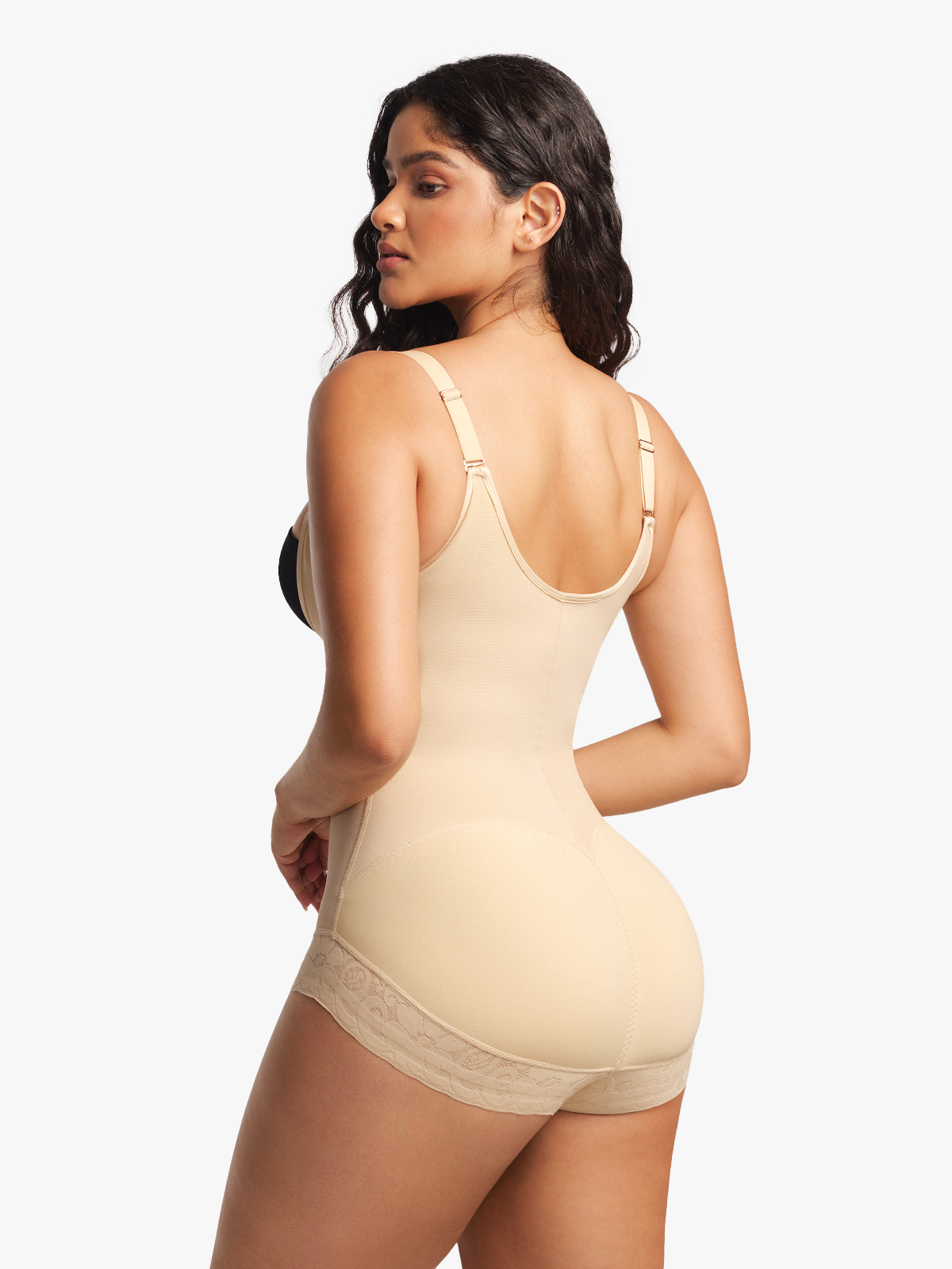 Open Bust Firm Tummy Control Ctrotch Opening Bodysuits