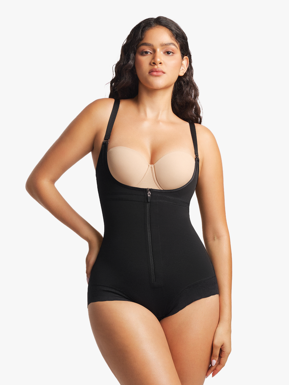Open Bust Firm Tummy Control Ctrotch Opening Bodysuits