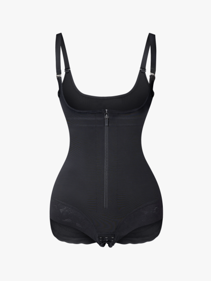 Open Bust Firm Tummy Control Ctrotch Opening Bodysuits