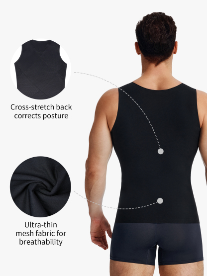 Seamless Breathable Tummy Control Shapewear Tank Tops