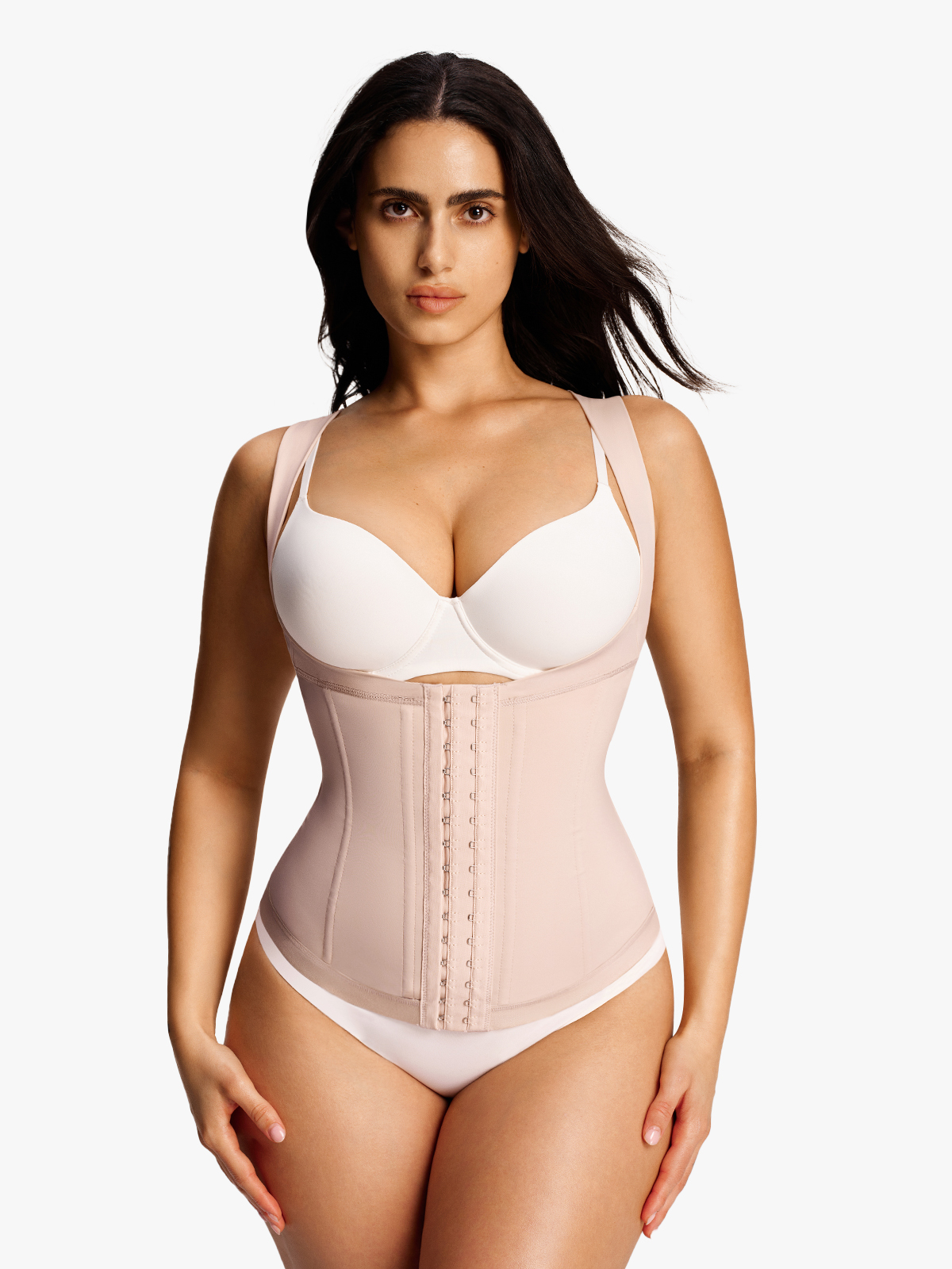 Open Bust Tummy Control Vest