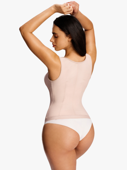 Open Bust Tummy Control Vest