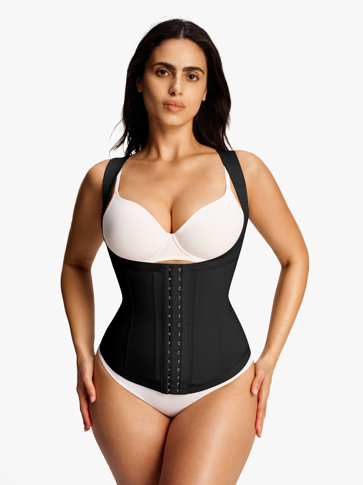 Open Bust Tummy Control Vest