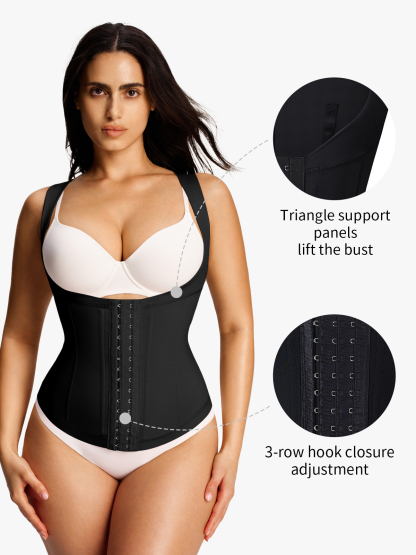 Open Bust Tummy Control Vest