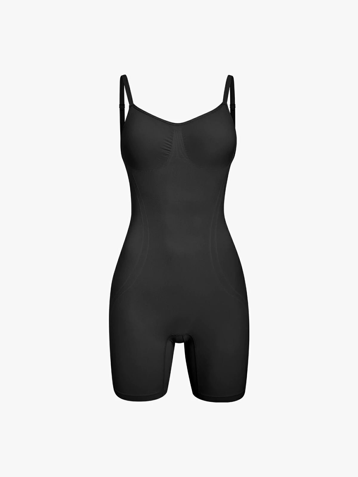 Seamless Tummy Control Cami Mid-Thigh Bodysuit