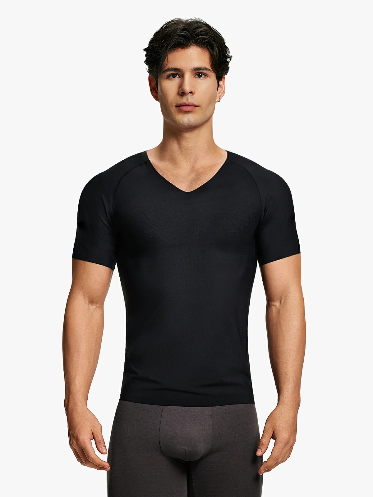 Men's V-Neck Elastic Comfort Com[presion Tank Top