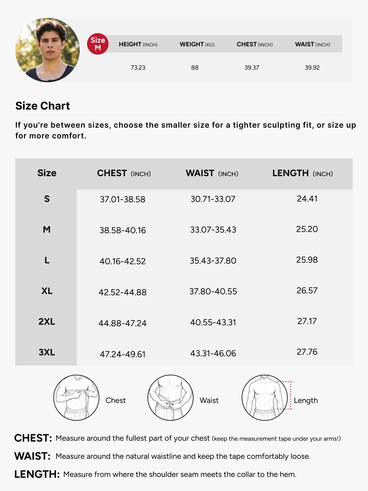 Zipper Frim Compression Vest Slimming Workout Tank Top Body Shaping For Men