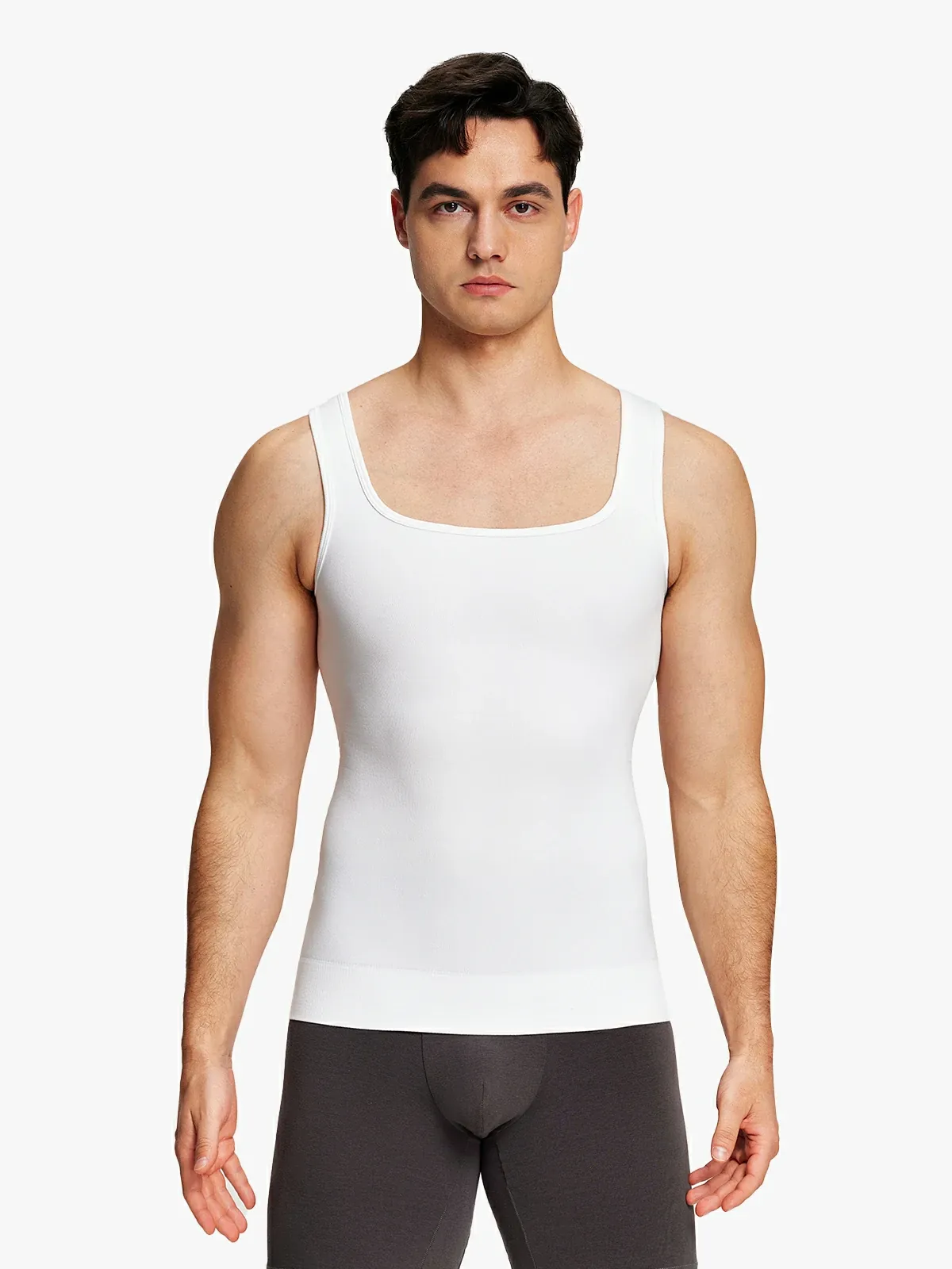Seamless Compression Tank Top for Men