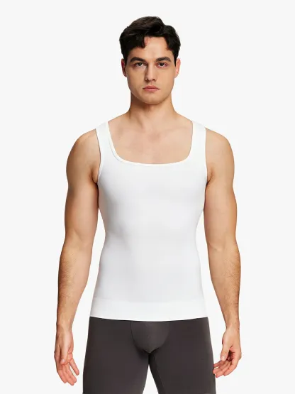 Seamless Compression Tank Top for Men