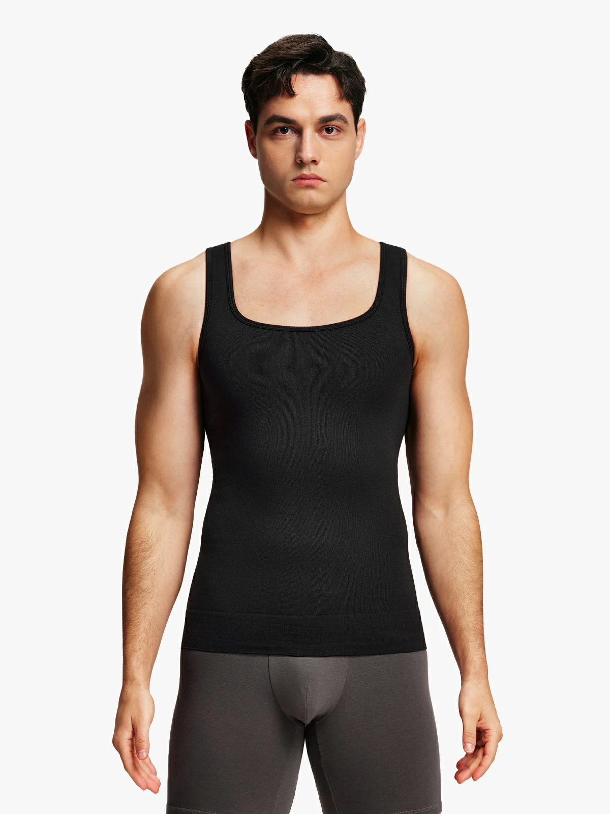 Seamless Compression Tank Top for Men
