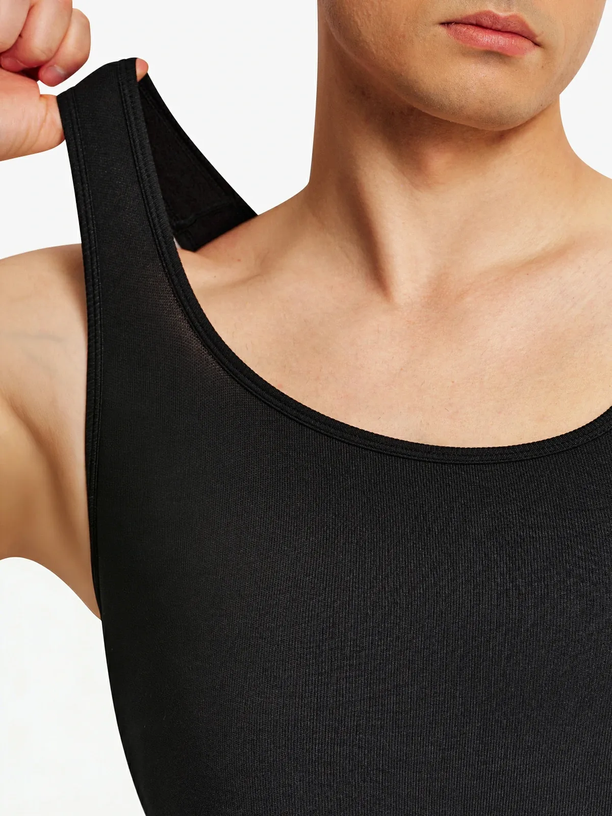 Seamless Compression Tank Top for Men