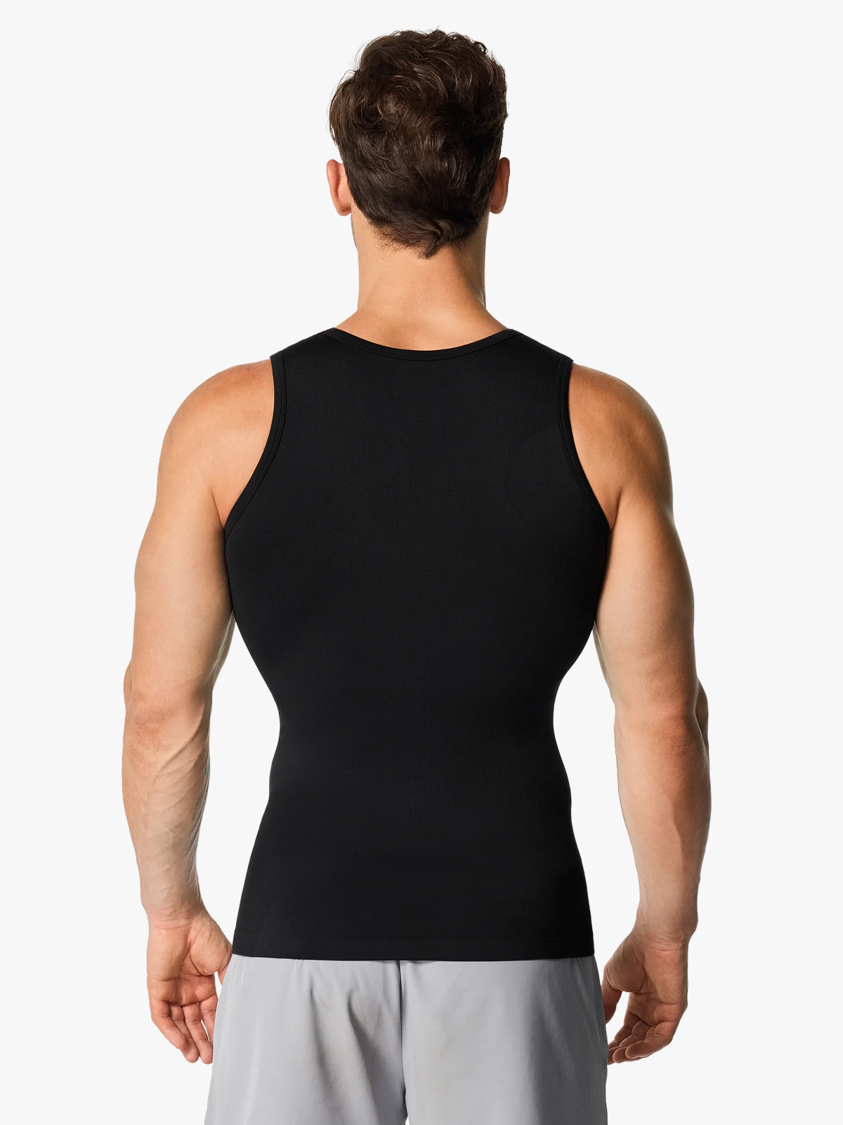 Seamless Compression Shirt Slimming Tank Top For Men