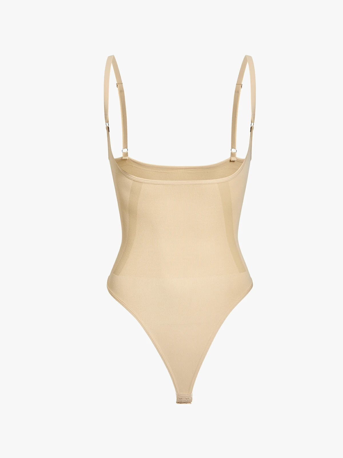 Open Bust Tummy Control Thong Bodysuit