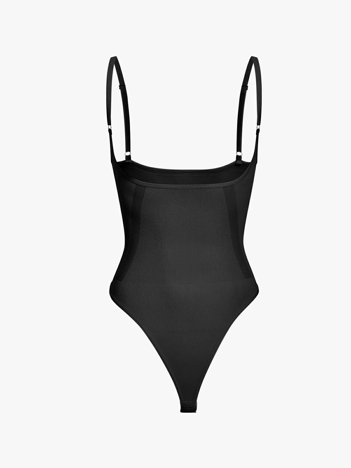 Open Bust Tummy Control Thong Bodysuit