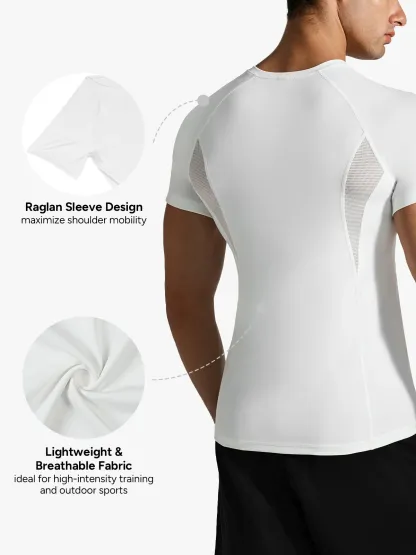 Mesh Patch Top for Men