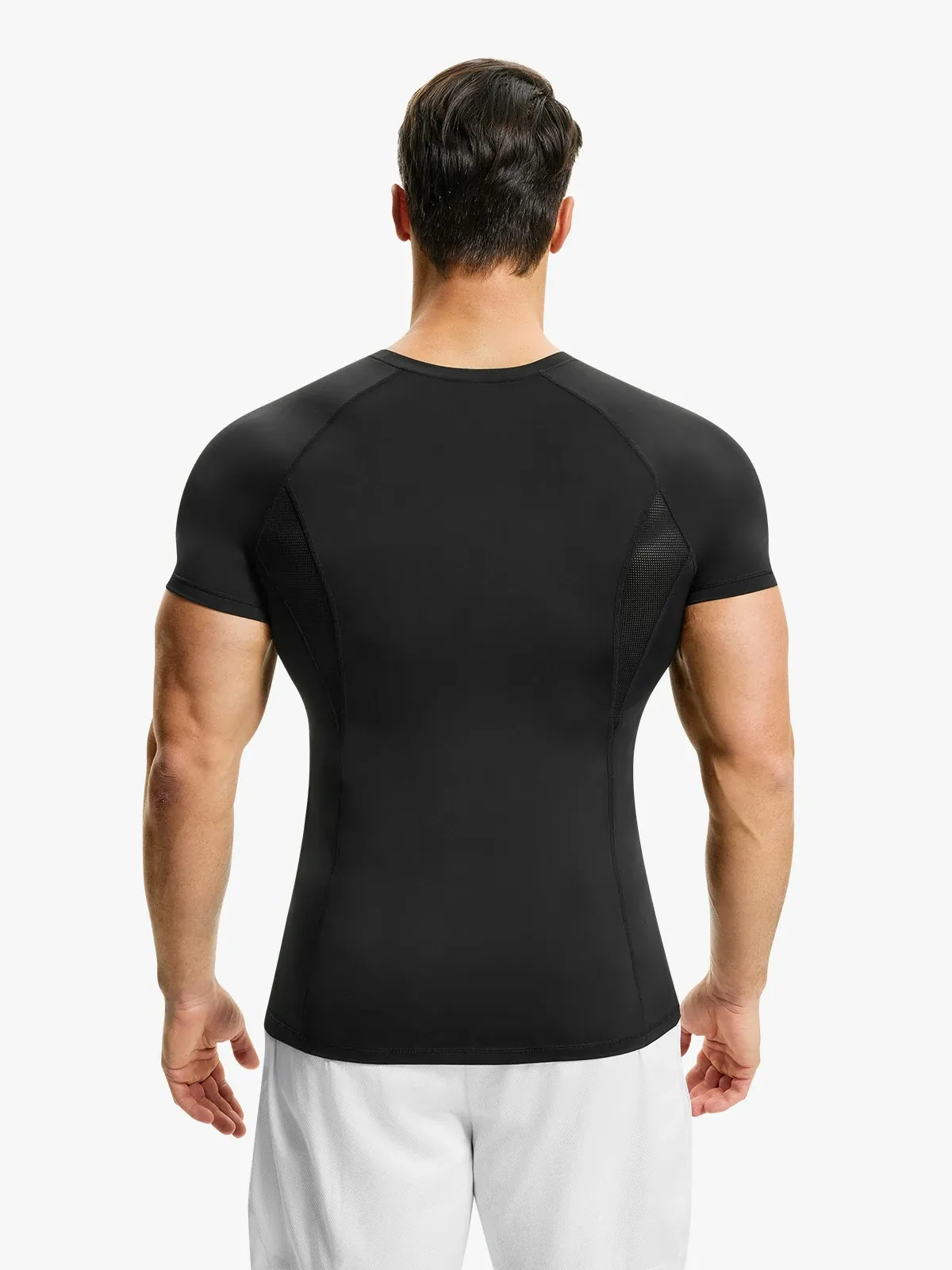 Lightweight Mesh Patch Top for Men