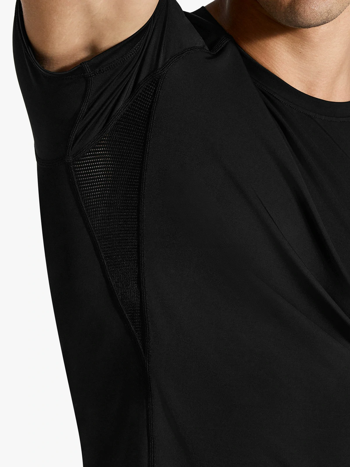 Mesh Patch Top for Men