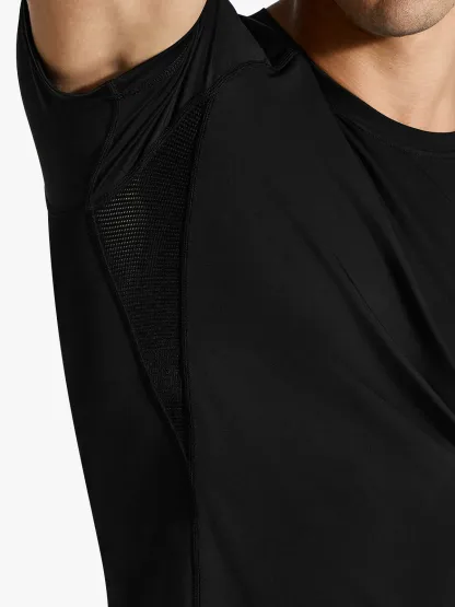 Mesh Patch Top for Men