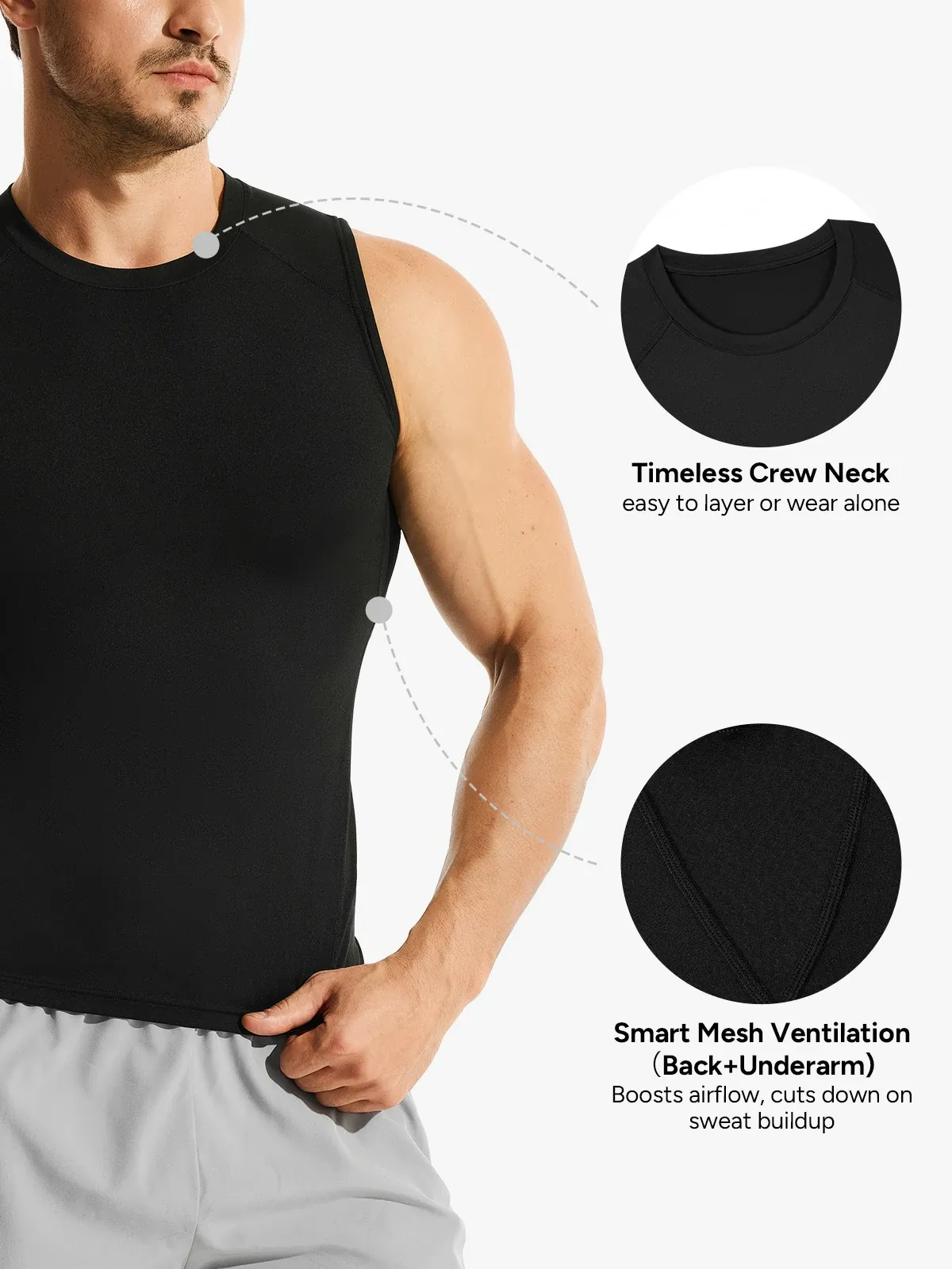 Breathable Confort Tank Top for Men