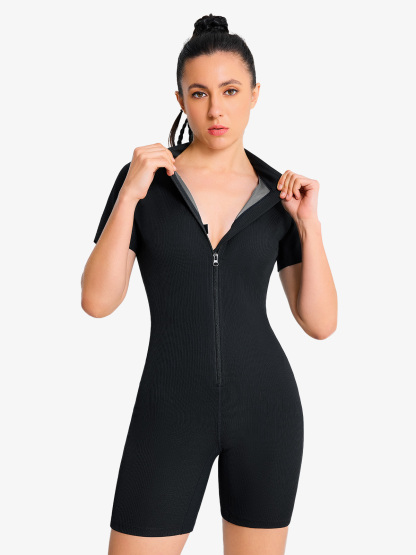 [Copy]Basic Square Neck Sleeveless Bodysuit for Workout Casual Going Out