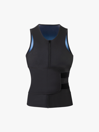 Zipper Waist Trainer Workout Sweat Sauna Vest