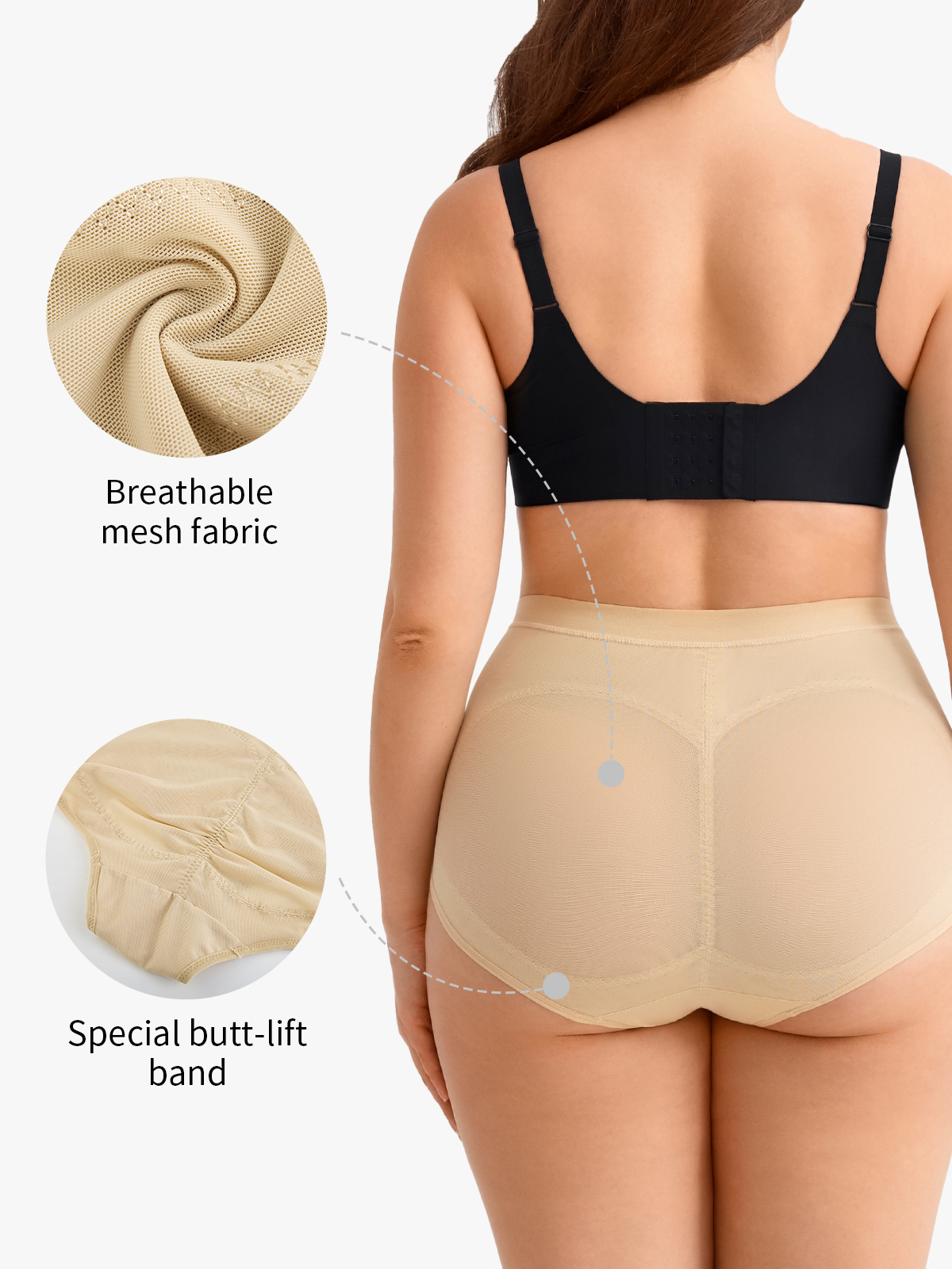 Tummy Control Butt Lifting Underwear for Women