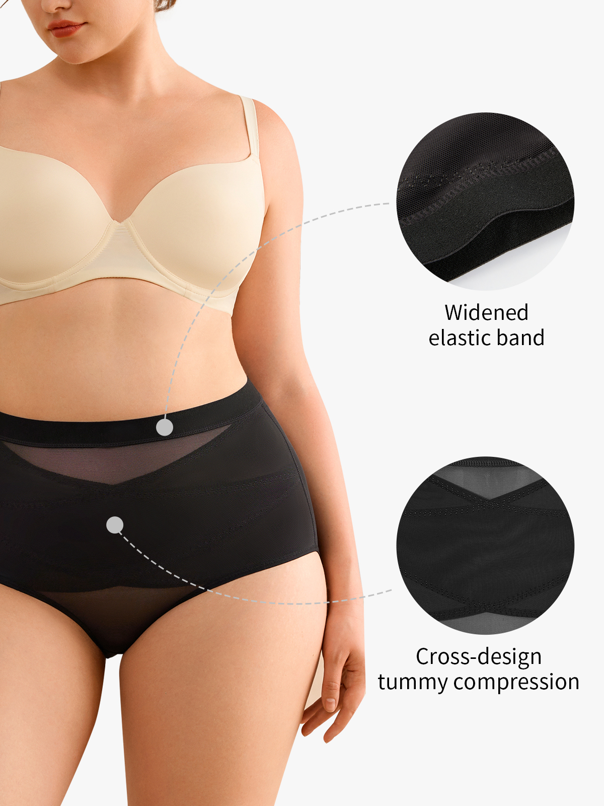 Tummy Control Butt Lifting Underwear for Women