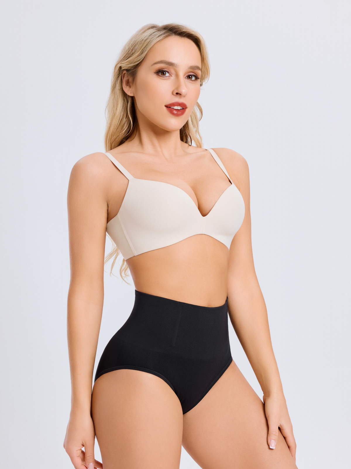 Nebility Tummy Control Shapewear Butt Lifting Underwear 2-Pack