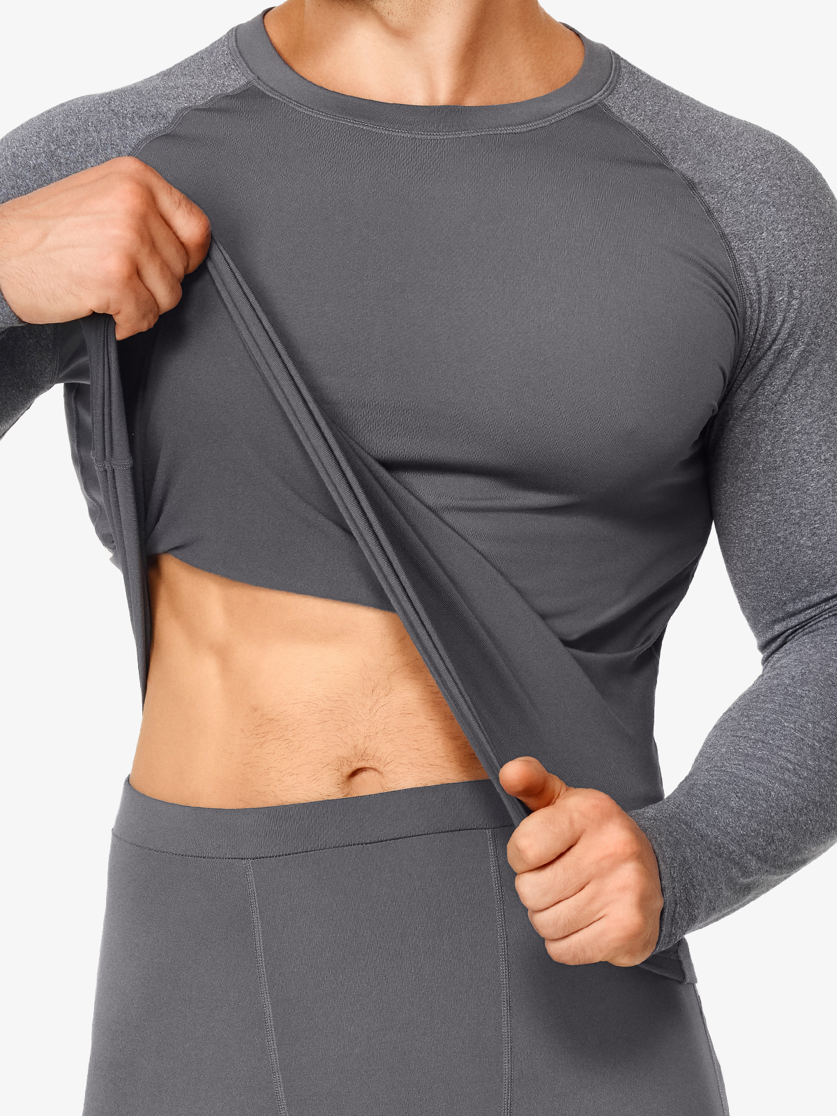 Elastic Comfort Long Sleeve Sport Casual Suit