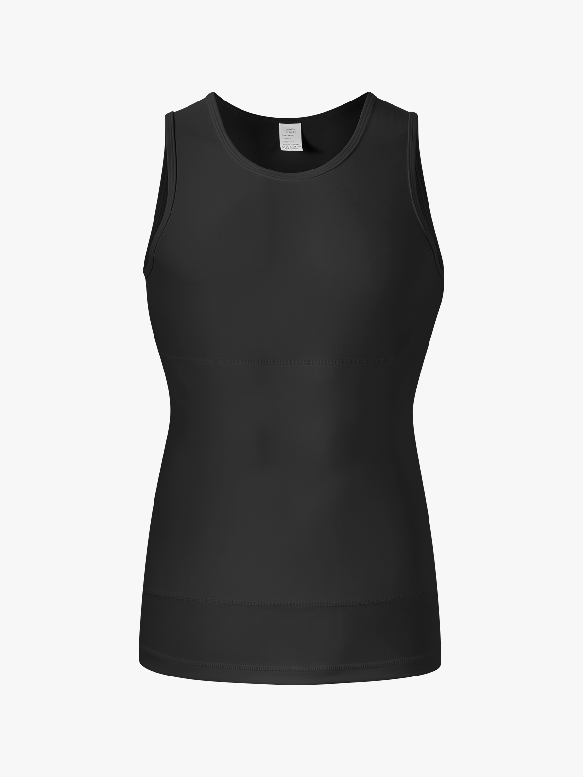 Tummy Control Round Neck Compression Shapewear Tank Top-Nebility