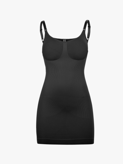 V-Neckline Waist Sculpting Cami Mini Dress