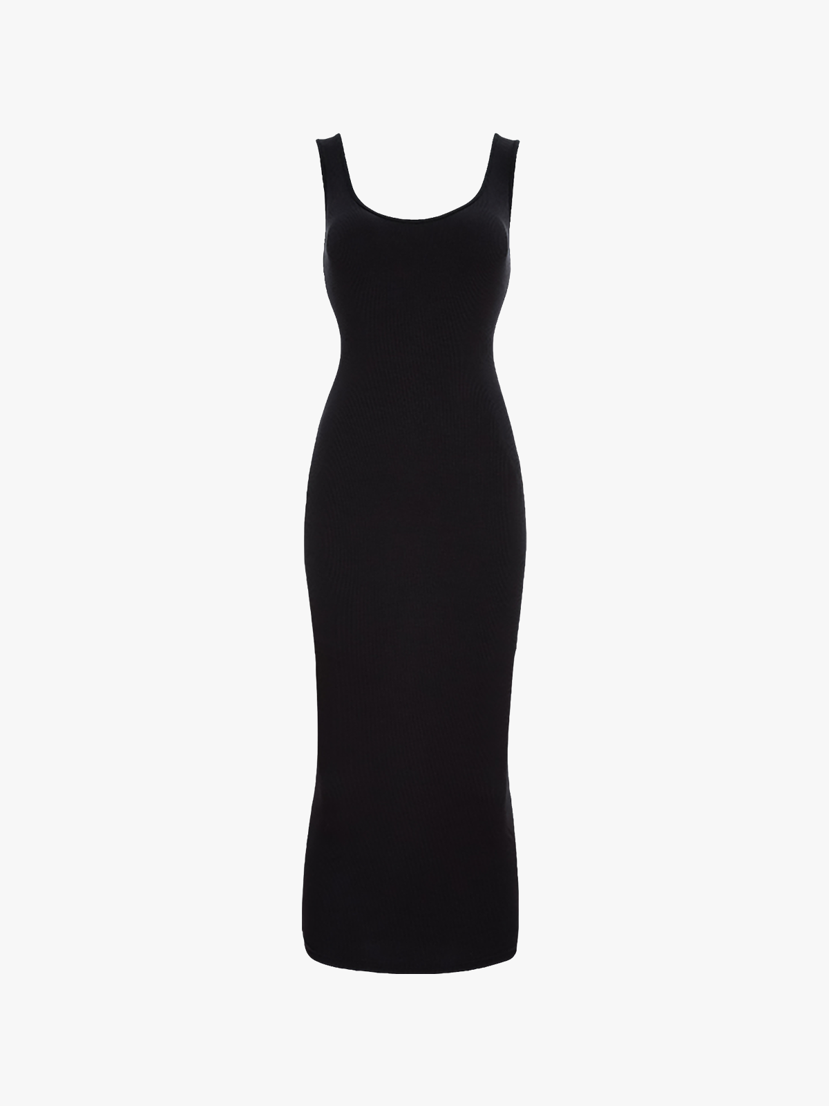 Seamless Sleeveless Full Slip Dress with Removable Cups-Nebility