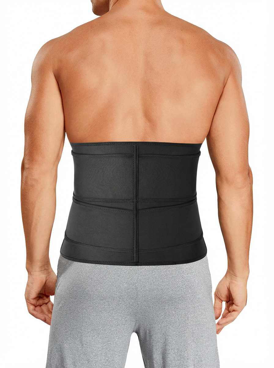 Neoprene Zipper Waist Trainer Belt for Men