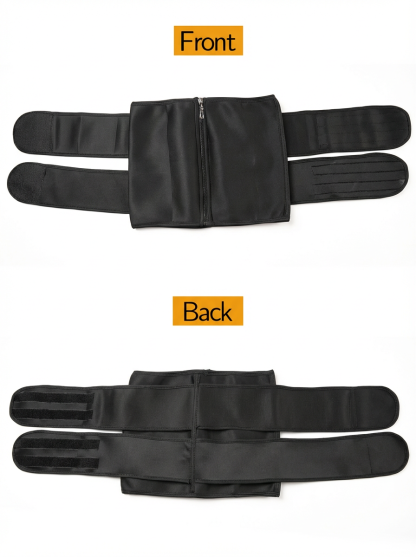 Neoprene Zipper Waist Trainer Belt for Men