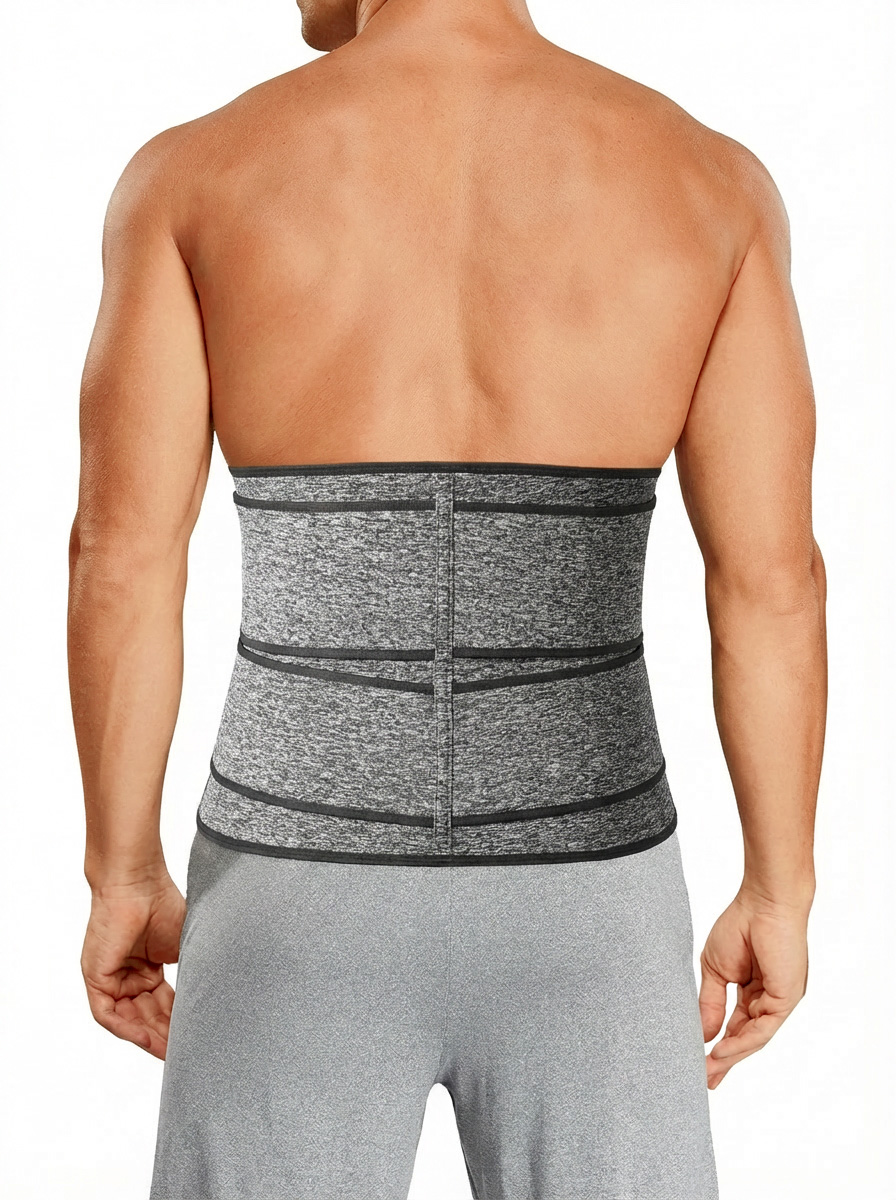 Neoprene Zipper Waist Trainer Belt for Men