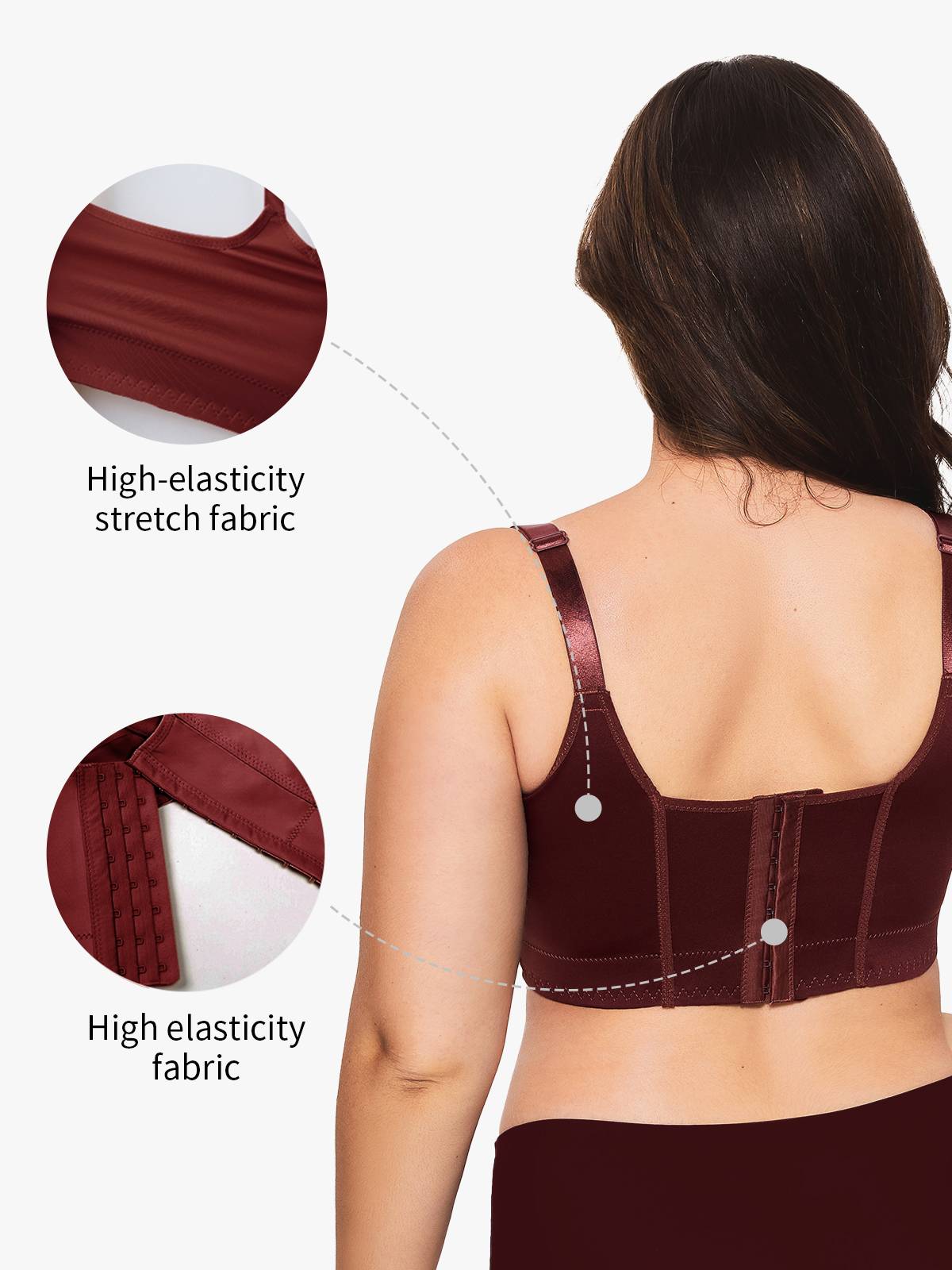 Push-Up Back Smoothing Wireless Everyday Bras
