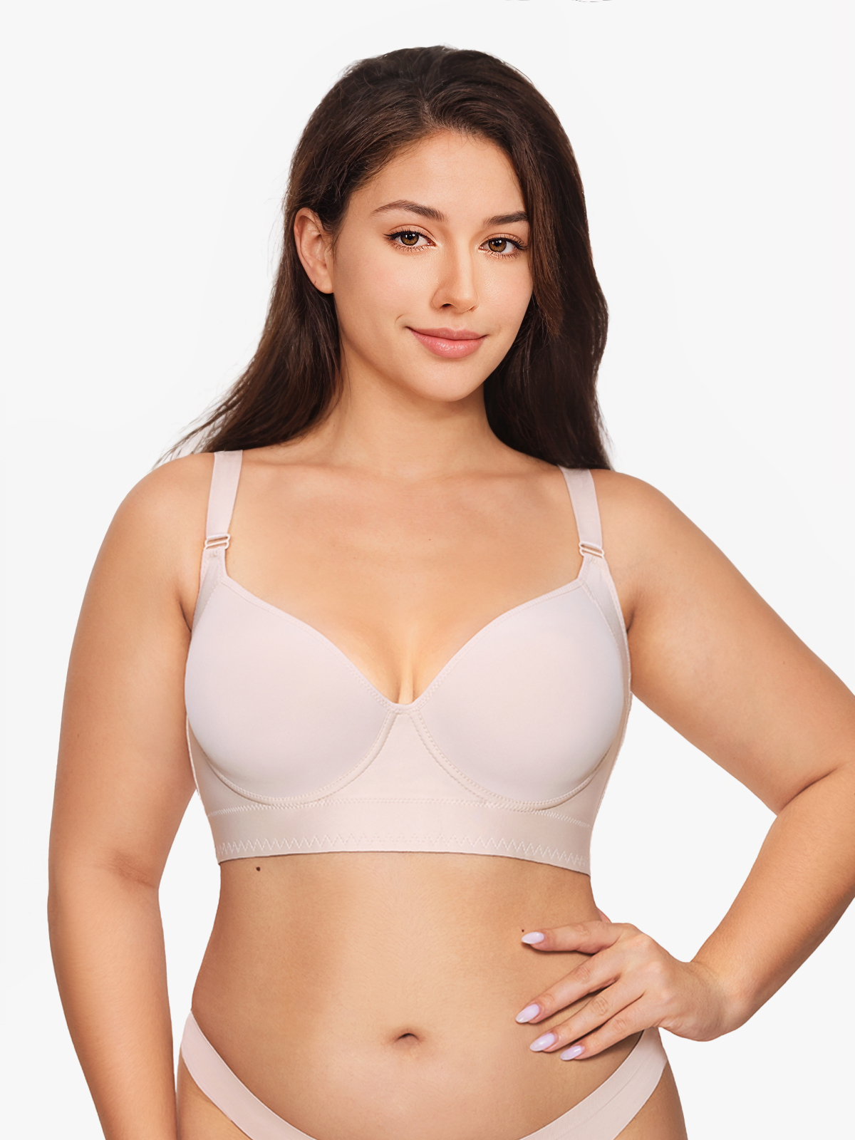 Push-Up Supportive Back Smoothing Everyday Bras-Nebility