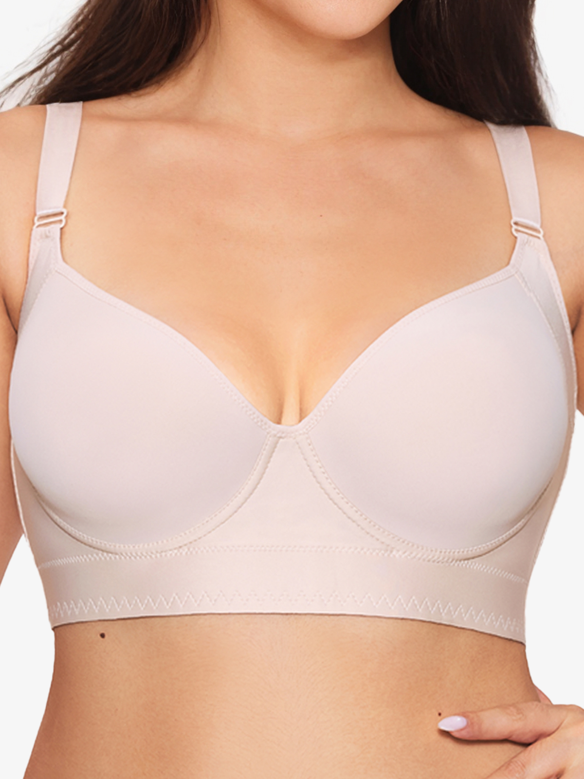 Push-Up Back Smoothing Wireless Everyday Bras