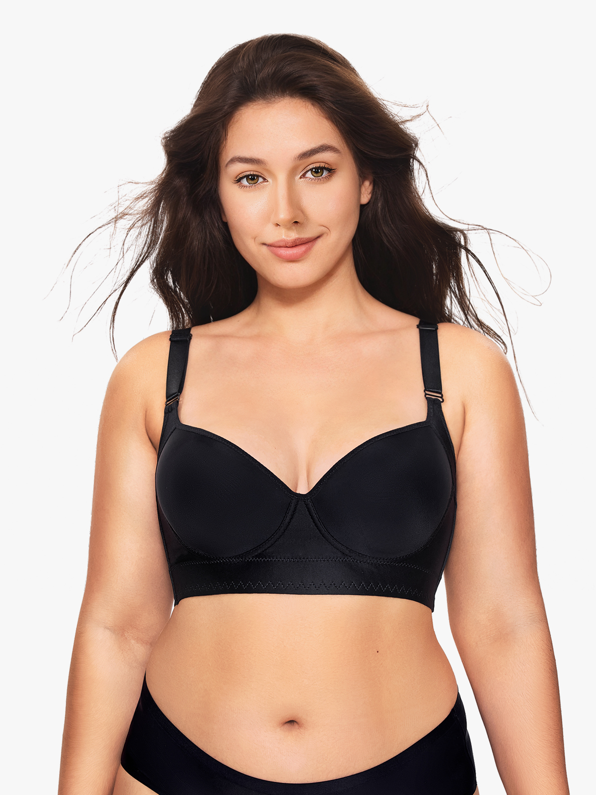 Push-Up Supportive Back Smoothing Everyday Bras-Nebility