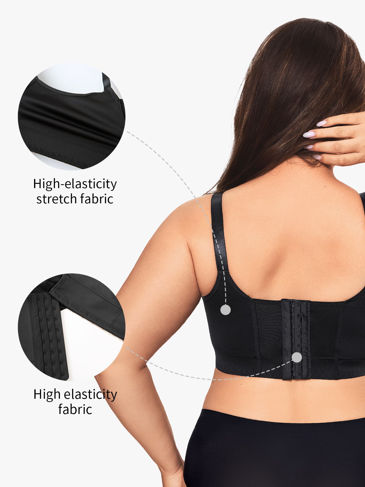 Push-Up Back Smoothing Wireless Everyday Bras