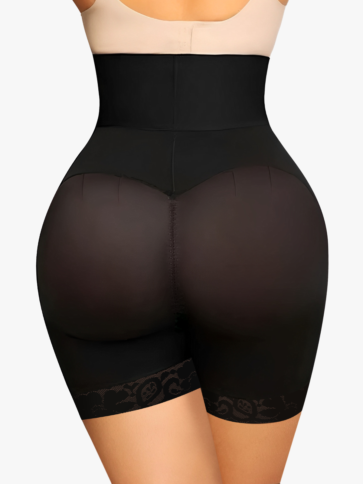 Front Buckle High Waist Tummy Control Crotch Opening Control Panty