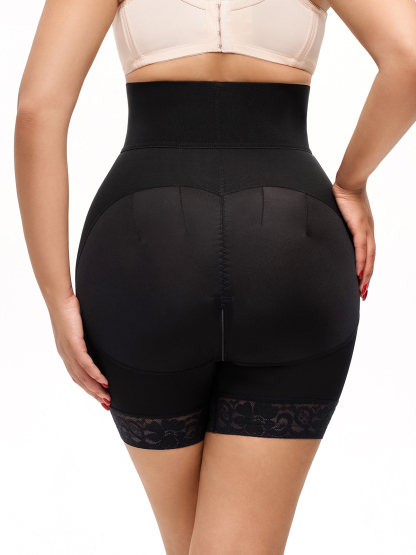 Front Buckle High Waist Tummy Control Crotch Opening Control Panty