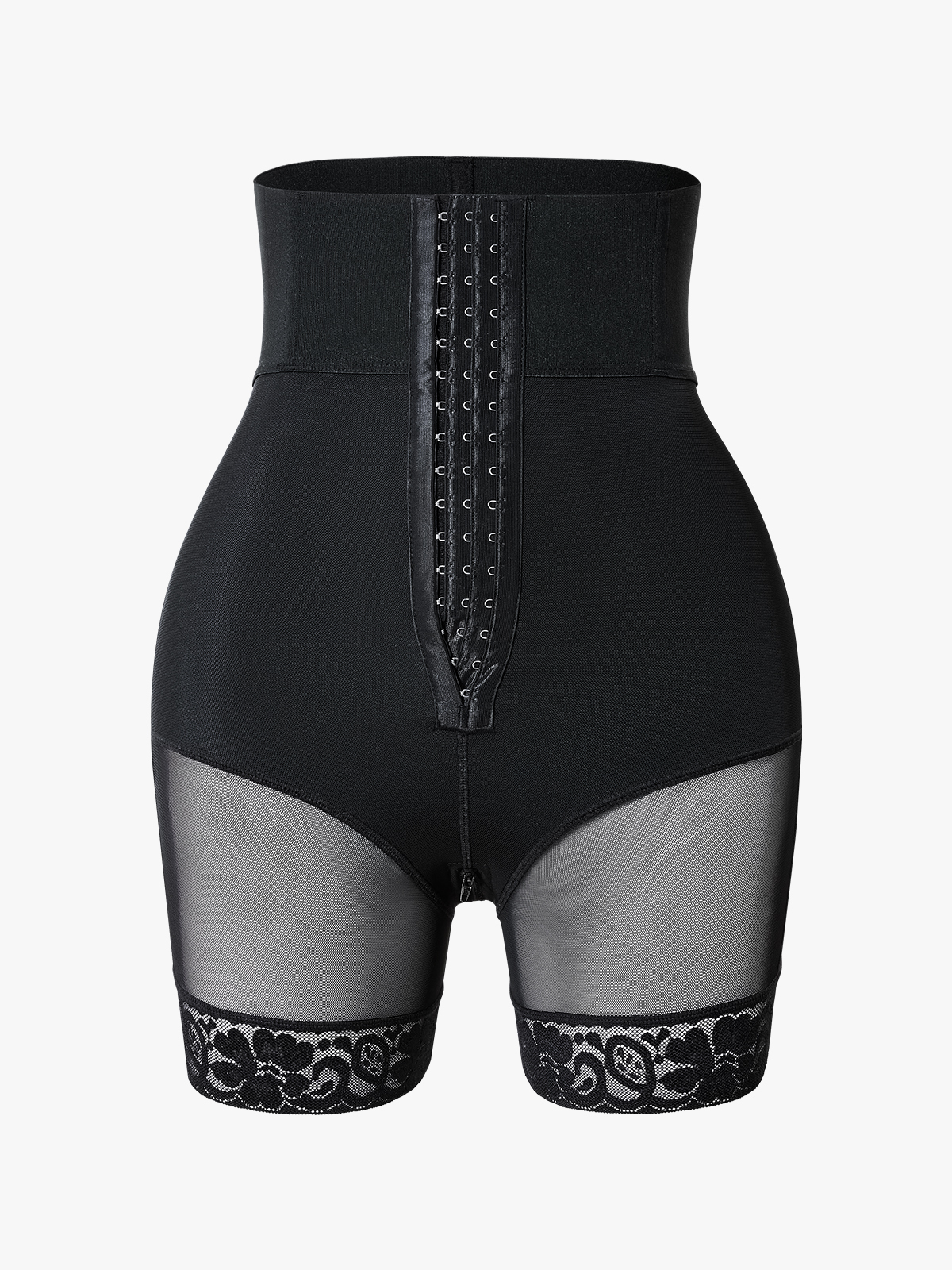 Front Buckle High Waist Tummy Control Crotch Opening Control Panty