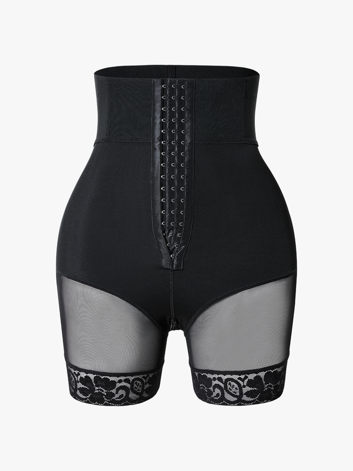 Front Buckle High Waist Tummy Control Crotch Opening Control Panty