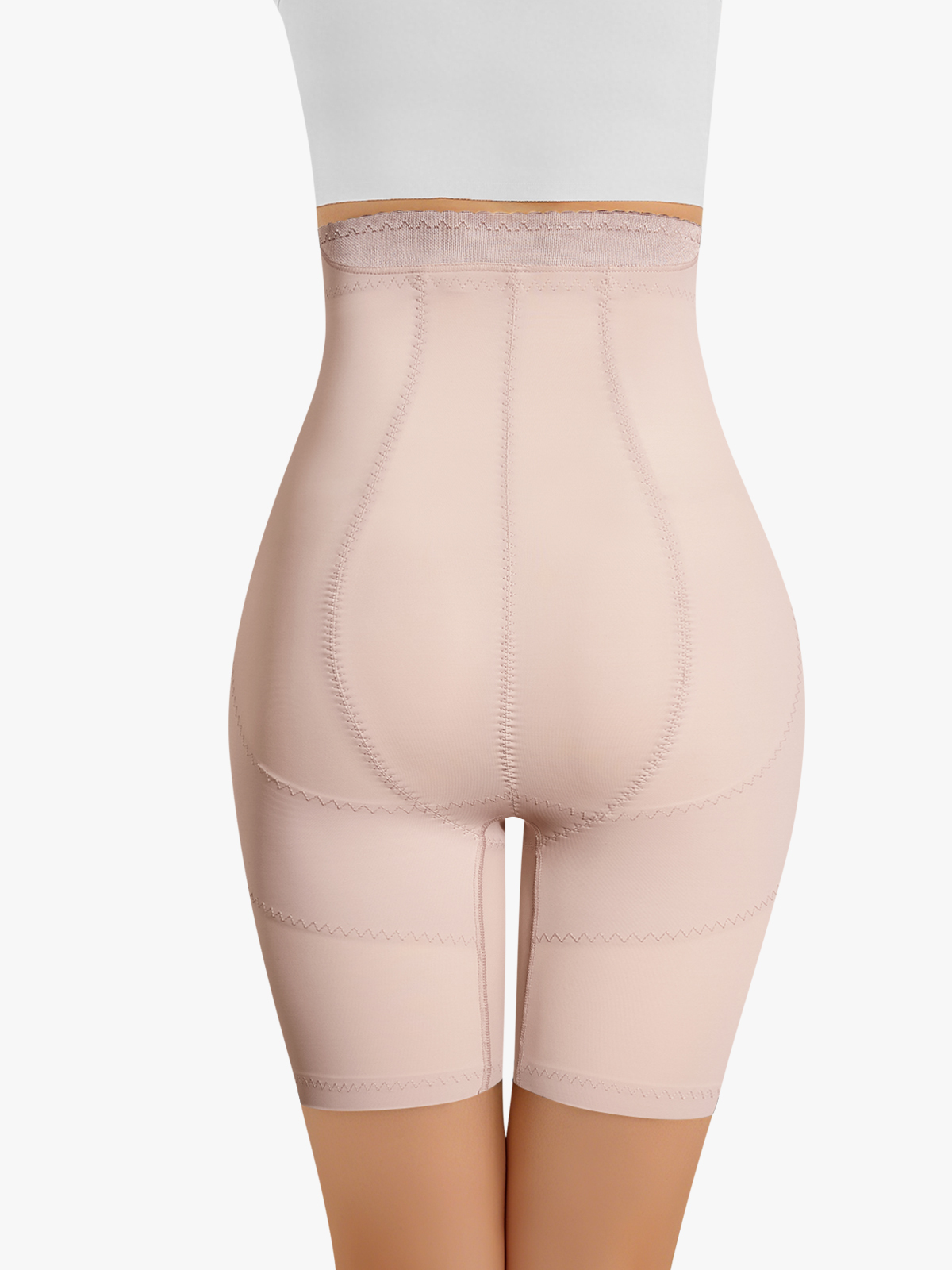 Zipper High Waist Butt Lifting Control Panty