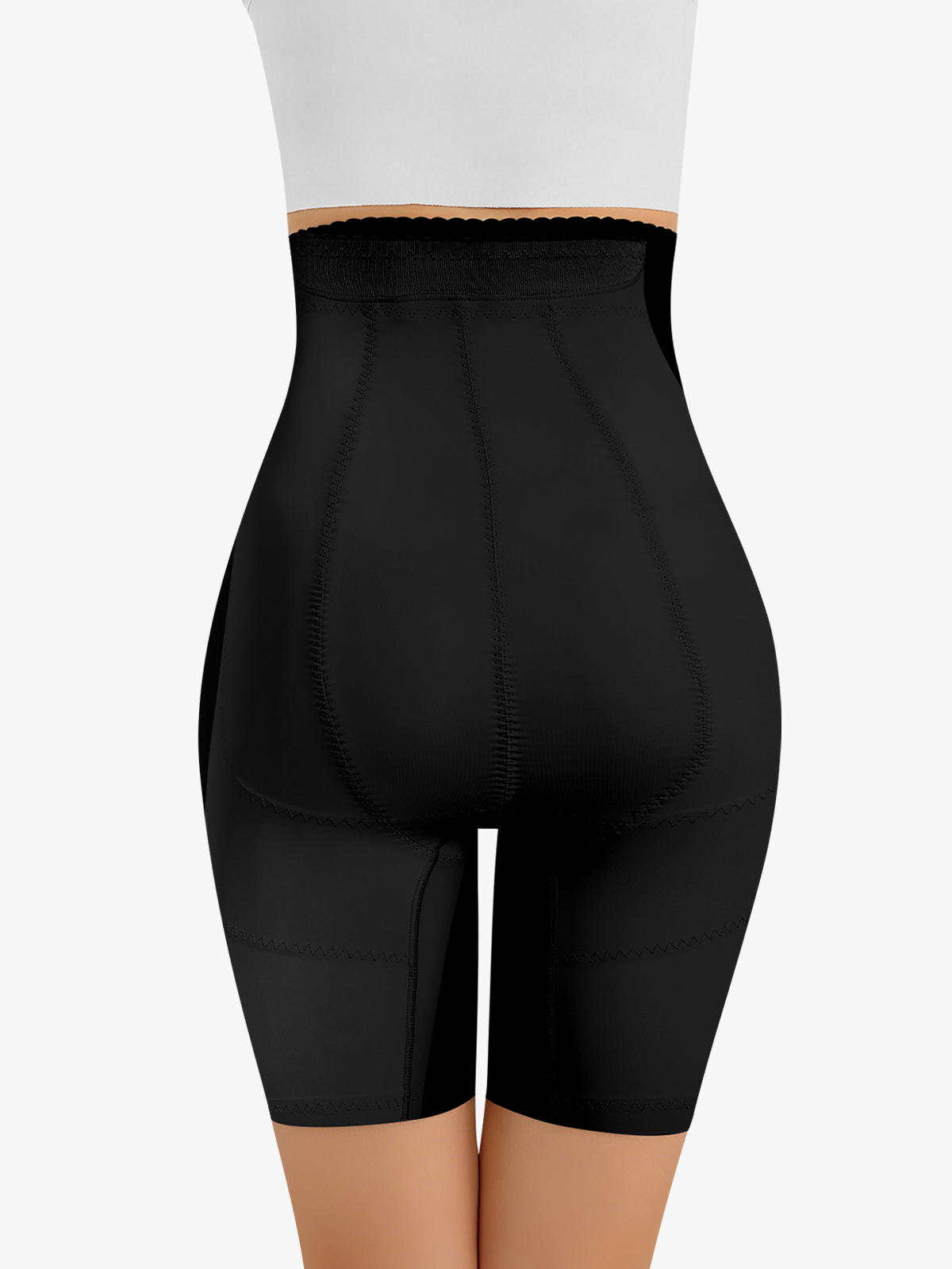 Zipper High Waist Butt Lifting Control Panty