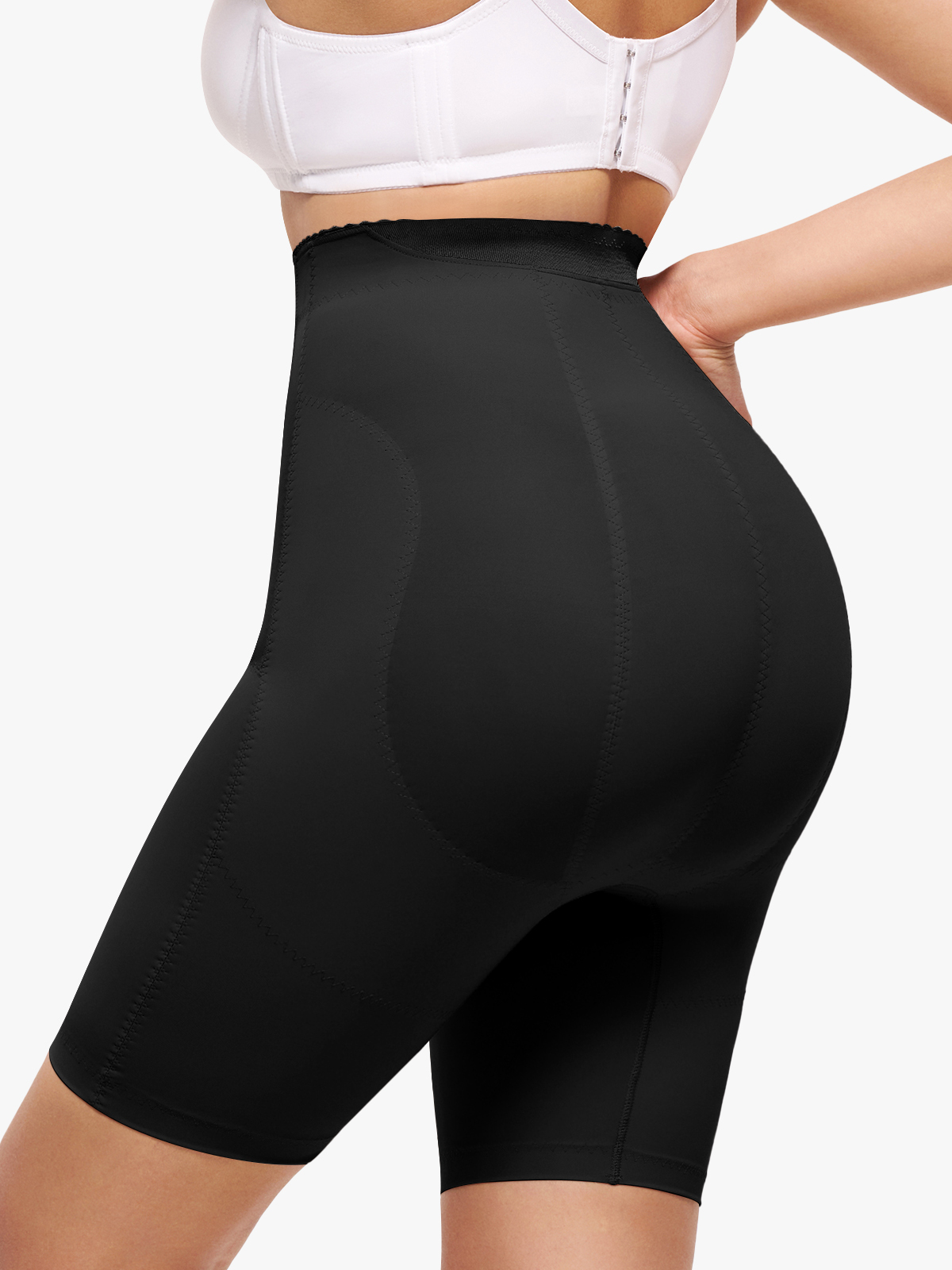 Zipper High Waist Butt Lifting Control Panty