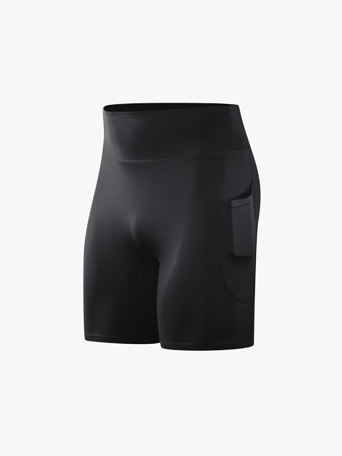 Quick Dry Compression Sports Shorts with Pocket