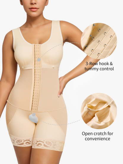 Tummy Control Butt Lifting Fajas Bodysuits